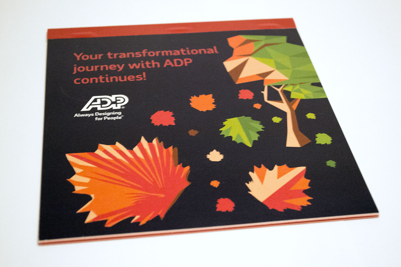Origami book 2 Your transformational journey with ADP continues! with the ADP Always designing for people logo underneath